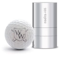 Golfballstempel A25 bestellen!