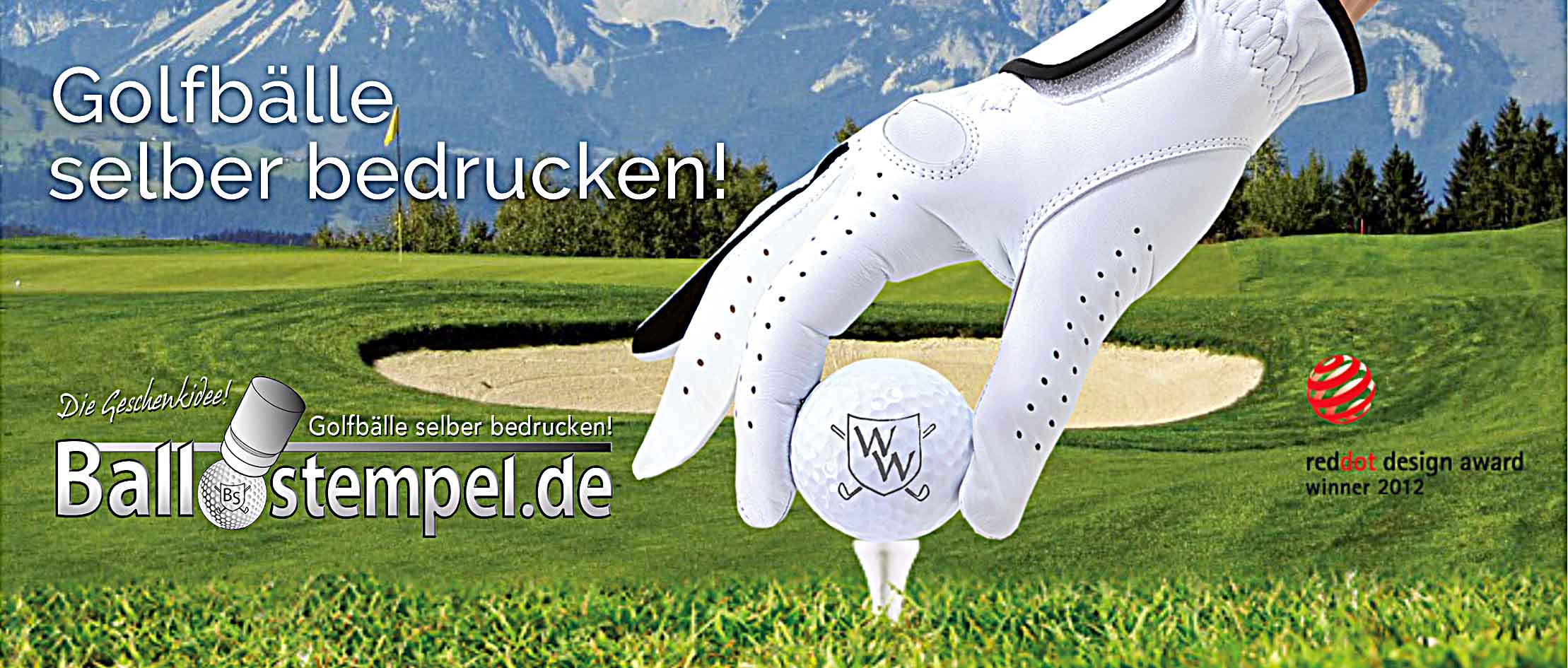 Golfballstempel – das beste Geschenk für Golfer