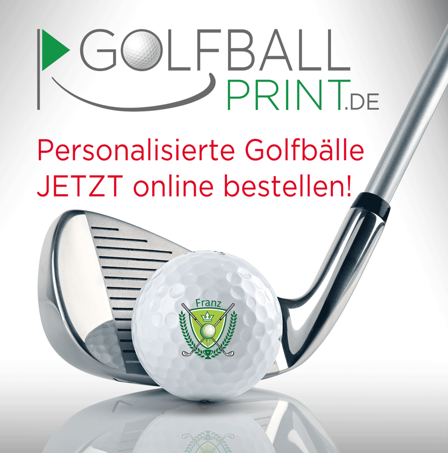 Golfballprint.de bedruckt Golfbälle in kleiner Stückzahl