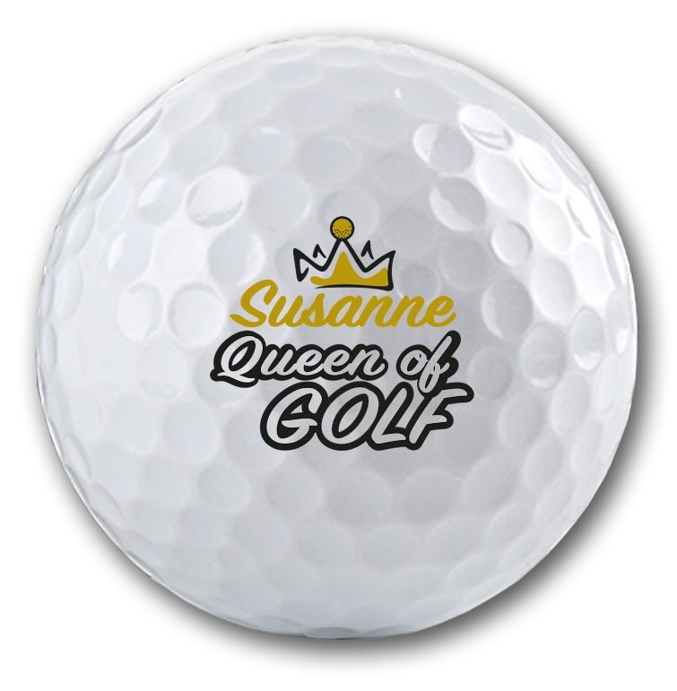 Golfbälle günstig online bedrucken lassen! Ab 12 Golfbälle!